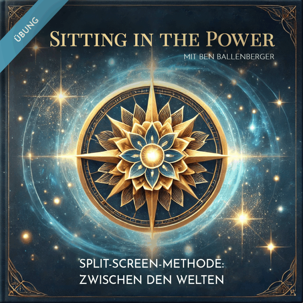 Split-Screen Meditation für geteilte Aufmerksamkeit - Medialität Training