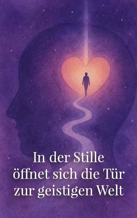 beziehung zur geistigen welt 2 stille oeffnet verbindung zur geistigen Welt